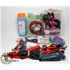Image 1 : FLAT OF PET SUPPLIES, DOG LARGE & SMALL, INCLUDES