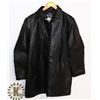 Image 1 : MEN'S GENUINE BLACK LEATHER BUTTON  UP JACKET