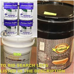 FEATURED ITEMS: TO BID SEARCH LOTS LISTED