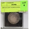 Image 1 : 1899 50 CENT NEWFOUNDLAND COIN