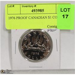1976 PROOF CANADIAN $1 COIN