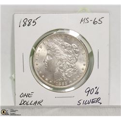 1885 MORGAN SILVER DOLLAR