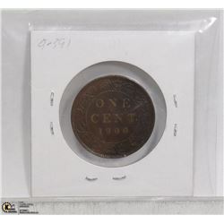 1900 NO-H QUEEN VICTORIA CENT