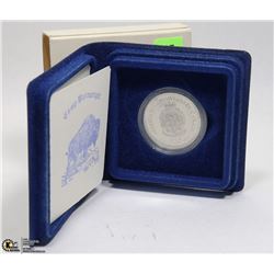 1980 CAMP WAINWRIGHT 75TH ANNIVERSARY SILVER COIN