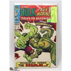 TALES TO ASTONISH # 91 HULK VS ABOMINATION 12