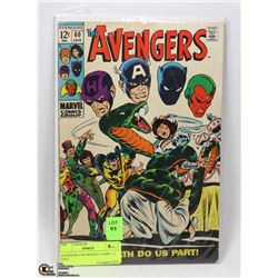 AVENGERS # 60 MARVEL COMIC 12 CENT