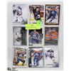 Image 1 : SHEET OF OILERS CARDS INCLUDING GRETZKY, KURRI