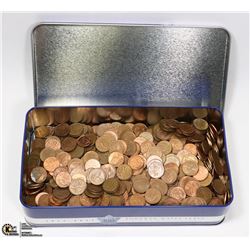 1000 CANADA PENNIES- VARIOUS YEARS