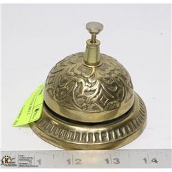 ORNATE BRASS COUNTER BELL