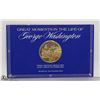 Image 1 : FIRST EDITION FRANKLIN MINT GEORGE WASHINGTON