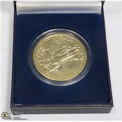 US LIBERTY COIN IN CASE