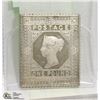 Image 1 : 20.6 GRAM  925 SILVER 1 POUND POSTAGE STAMP