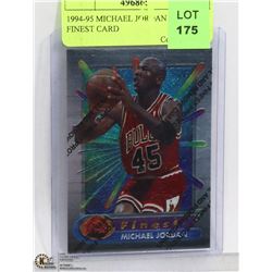 1994-95 MICHAEL JORDAN #331 FINEST CARD