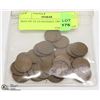 Image 1 : BAG OF 25 US PENNIES 1909 - 1958