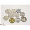 Image 1 : BAG OF 10 COMMEMORATIVE COINS