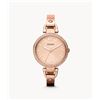 Image 1 : NEW FOSSIL GLITZ ROSE-GOLD TONE 32MM MSRP $205