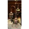 Image 1 : COPPER TRI CANDLE HOLDER 25" TALL