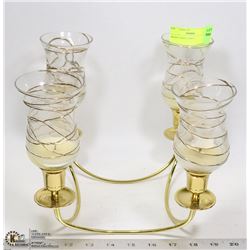 BRASS CANDLEABRA
