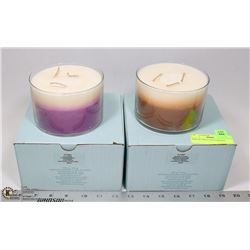 PAIR OF PARTY LITE CANDLES
