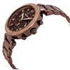 Image 5 : NEW MICHAEL KORS TRIPLE CHRONO BROWN DIAL MSRP$370
