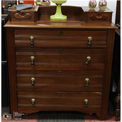 ANTIQUE BEDROOM CHEST OF DRAWERS