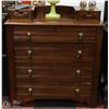 Image 1 : ANTIQUE BEDROOM CHEST OF DRAWERS