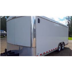 2008 H & H 20FT ENCLOSED CARGO TRAILER