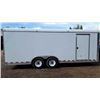 Image 3 : 2008 H & H 20FT ENCLOSED CARGO TRAILER