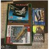 Image 1 : MILITARY ASSORTED- SETS OF DVD'S, PUZZZLES, MODELS