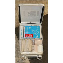 FIRST AID KIT IN METAL BOX