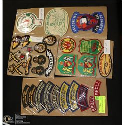 MILITARY / FIREARM PATCHES- LOT OF 30
