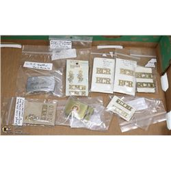 MILITARY CAP BADGES / COLLAR DOGS/SHOULDER TITLES
