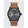Image 1 : NEW DIESEL BROWN LEATHER GRAY DIAL 46MM MSRP $299