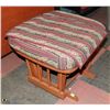 Image 1 : UPHOLSTERED ROCKER OTTOMAN. FURNITURE