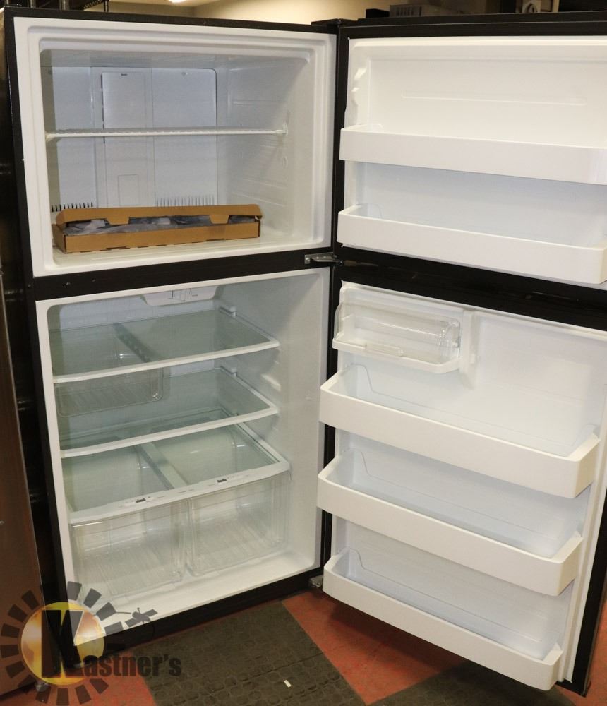 STAINLESS 21.2CU FT TOP FREEZER REFRIGERATOR Kastner Auctions