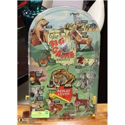 1960'S THE BIG GAME BAGATELLE TABLE TOP PINBALL