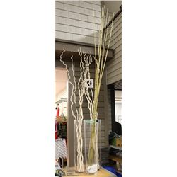 LOT OF 6 ASSORTED SHOWHOME ACCENT PIECES