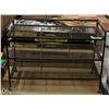 Image 1 : 3 TIER METAL SHOE RACK  26" X 13" X 17"