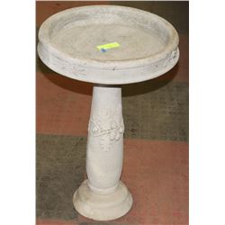 CONCRETE BIRDBATH 16" X 23"