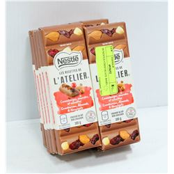 10 NESTLE CHOCOLATE BARS
