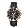 Image 4 : NEW MICHAEL KORS TRIPLE CHRONO BLACK DIAL MSRP$351