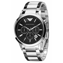 NEW EMPORIO ARMANI CLASSIC TRIPLE CHRONO MSRP $465