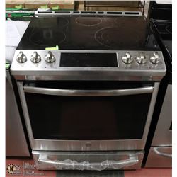 GE PROFILE STAINLESS ELECTRIC SLIDE-IN TRUE