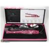 Image 1 : ROYALE PRO PINK ZEBRA  PROFESSIONAL STRAIGHTENER