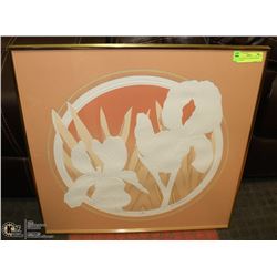 ARTIST SIGNED LIMITED EDITION 2/1000 IRIS PRINT