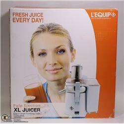 L'EQUIP PULP EJECTION XL JUICER, WHITE