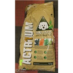 ACTRIUN HOLISTIC ADULT DOG FOOD 16KG BAG