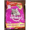 Image 1 : WHISKAS ADULT CAT FOOD, 9.1KG BAG
