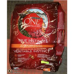 PURINA ONE SMART BLEND DOG FOOD, BEEF & SALMON