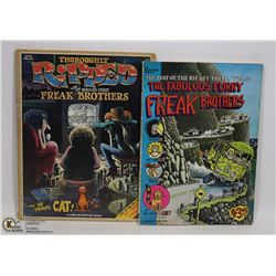 FREAK BROTHERS 420 MAGAZINES WITH BOARD GAME